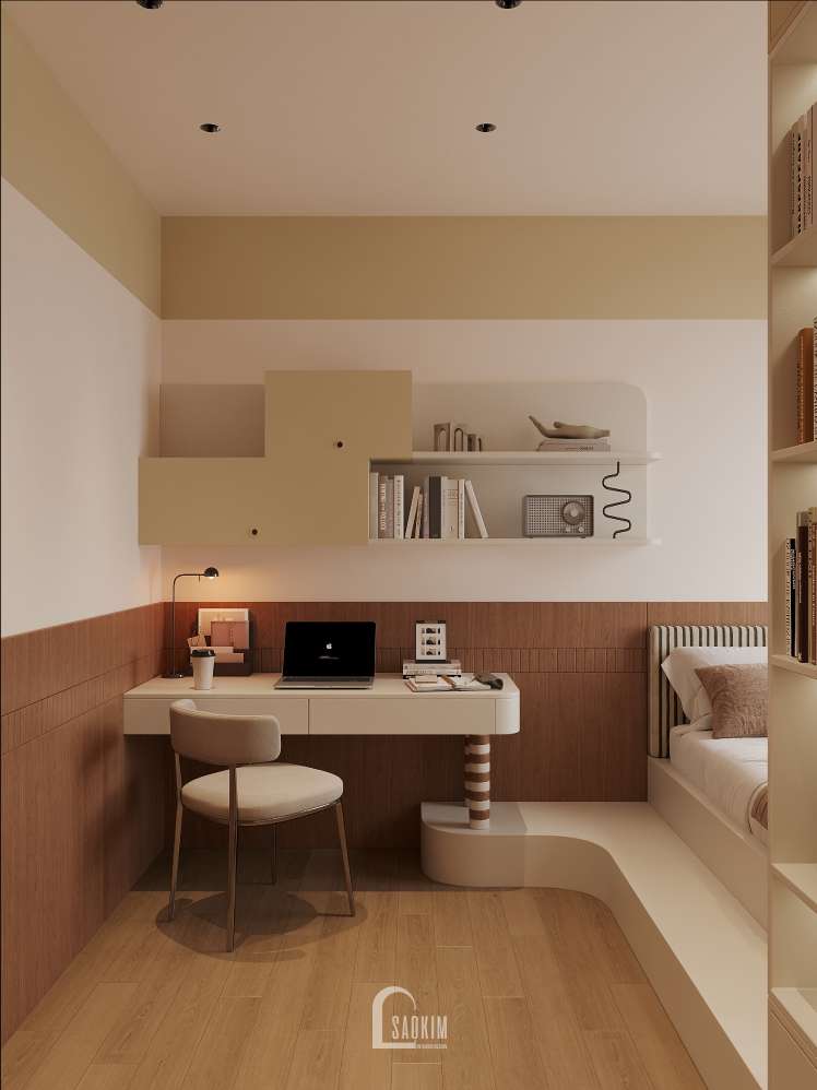 Thiết kế phòng ngủ 3 tiện nghi, tinh tế tại chung cư Viha Complex Leciva
